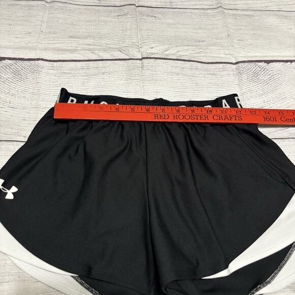 Lot Of 2 Under Armour UA Play Up 3.0 Twist Womens Size Small Running Shorts - Picture 2 of 16